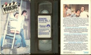 Stiffs Volume 1 Vhs Oop Rare No Dvd Jim Belushi & Michael Keaton