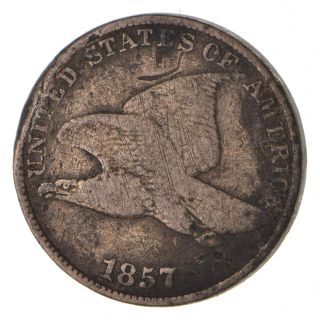 Crisp - 1857 - Flying Eagle United States Cent - Rare 514
