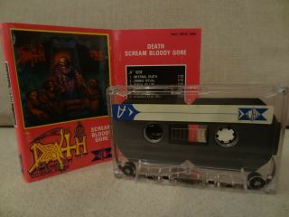 Death Scream Bloody Gore Tape Mc Cassette Rare Unofficial Press