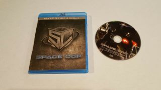 Space Cop (blu - Ray,  2015) Rare Blu - Ray Red Letter Media