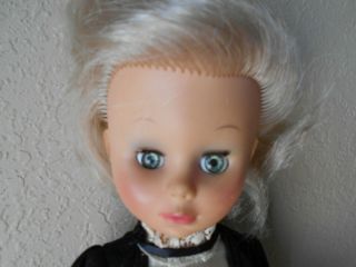Rare Regal Toy Canada 21 " Vintage Fashion Doll Blond Rooted Hair Dress Shoes