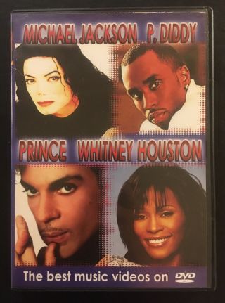 The Best Music Videos On Dvd Michael Jackson Prince Whitney Houston P Diddy Rare