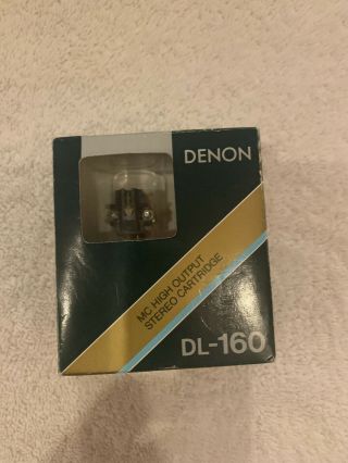 Denon Dl - 160 High Output Moving Coil Cartridge Rare And No Longer Made