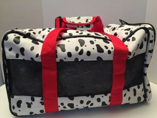 Rare 101 Dalmatians Disney Pet Animal Carrier Dog Cat Shoulder Bag Travel Tote