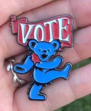 Dead And Co.  Dancing Bear Grateful 2019 Summer Tour Vote Pin Rare D Company