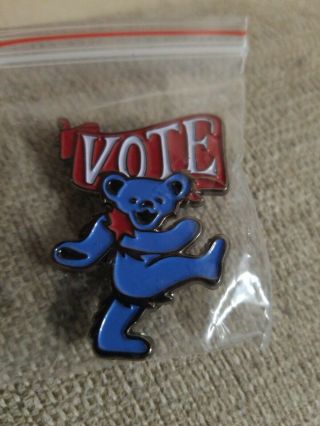 Dead And Co.  Dancing Bear Grateful 2019 Summer Tour Vote Pin RARE d Company 3