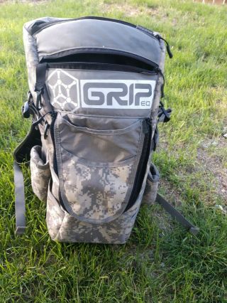 Grip Eq Disc Golf Bag Backpack Oop Rare Equipment Tour Series