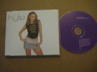 Kylie Minogue Your Disco Needs You Rare Aussie 5 Track Cd Single 2001 - 020262