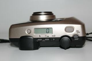 Pentax Espio 838 S 35mm film camera,  case point shoot RARE HTF COPPER ROSE GOLD 4