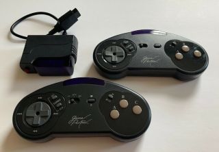 Game Partner Wireless 3do Controller Set - Rare - Great