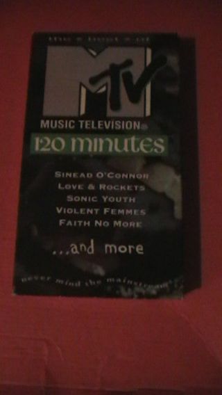 The Best Of Mtv Music Television 120 Minutes 1991 Faith No More Sonic Youth Rare