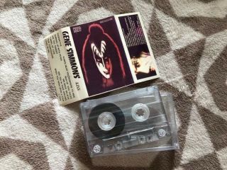 Kiss Gene Simmons Thai Cassette Rare