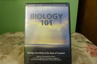 Biology 101: Biology According To The Days Of Creation - Wes Olson - 4 Dvds Rare