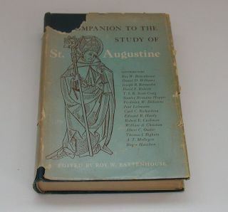 Rare A Companion To The Study Of St.  Augustine Saint Confessions Of City Of God