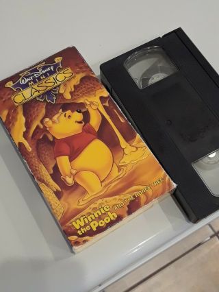 Winnie the Pooh and the Honey Tree (VHS,  1991) Walt Disney Mini Classics RARE 2