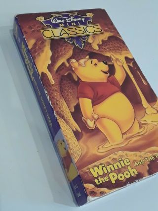 Winnie the Pooh and the Honey Tree (VHS,  1991) Walt Disney Mini Classics RARE 4