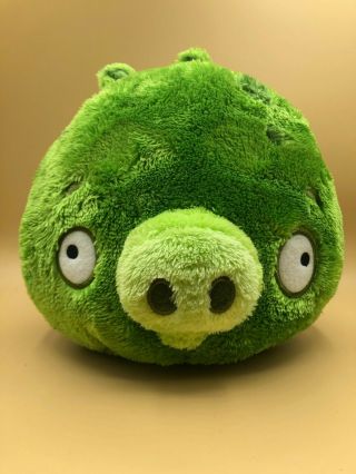 Rare Angry Birds Space Green Pig Changi Plush Kids Soft Stuffed Toy Doll Rovio