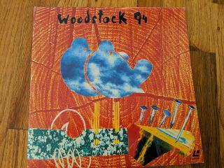 Woodstock 94 Laserdisc Rare