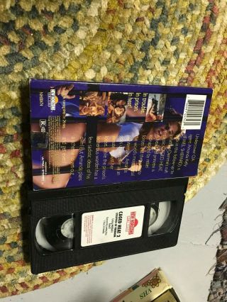 CAGED HEAT 2 STRIPPED OF FREEDOM SEXY SLEAZE BIG BOX SLIP RARE OOP VHS 2