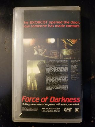 Force of Darkness (RARE; VHS; AFC HOME VIDEO) 2