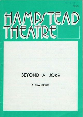 Rowan Atkinson Blackadder - Howard Goodall Rare Signed Theatre Programme
