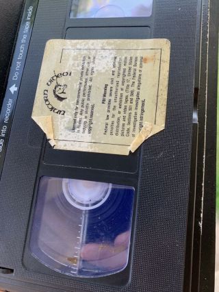 Mean Johnny Barrows VHS Rare Unicorn Video Blaxploitation Sleaze Cult Horror 8