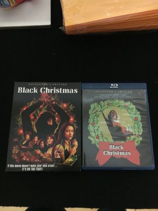 Black Christmas Blu Ray Scream Factory Rare Slipcover Collector Ed 2k Scan