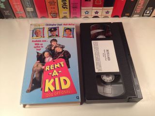 - A - Kid Rare Comedy Vhs 1995 Leslie Nielsen Christopher Lloyd Matt Mccoy