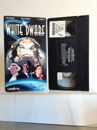 White Dwarf (vhs,  1995) Sci - Fi Tv Movie Rare,  Cabin Fever Entertainment