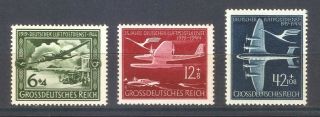 Dr Nazi 3rd Reich Rare Ww2 Wwii Stamps Luftpost Feldpost Luftwaffe Swastika War