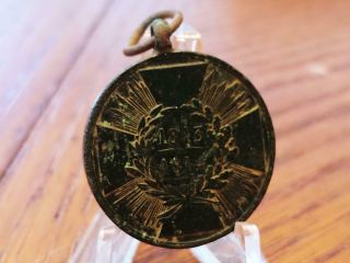 1813 - 1814 Napoleonic War Service Medal A Rare Medal To Find