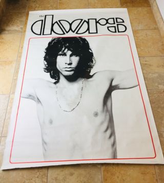 1960s The Doors Jim Morrison Poster Very Rare