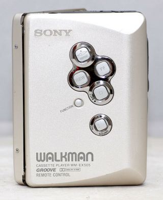 Exc,  Rare Sony Wm - Ex505 Portable Cassette Player Walkman (serviced) Metal Body