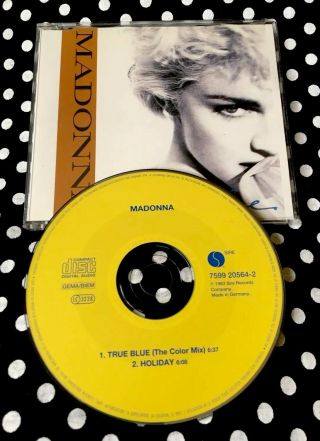 Madonna - True Blue Rare Cd Single