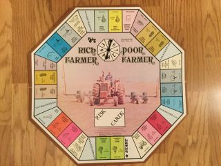 Rich Farmer Poor Farmer Board Game Rare McJay Game Co 3