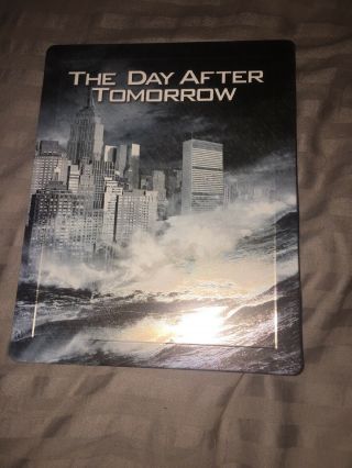 The Day After Tomorrow.  Blu Ray Steelbook Zavvi Exclusive Rare