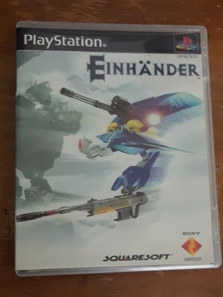 Einhander (sony Playstation 1,  1998) Rare Game
