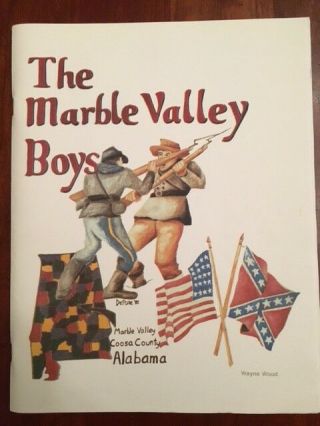 Rare Marble Valley Boys,  Coosa County Alabama Confederate Civil War,  12th Regt.