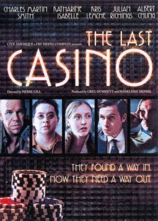 The Last Casino (dvd) Ln Very Rare Cover Oop Out Of Print & Hard To Find Htf