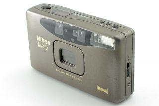 【RARE Gray EXC,  5】 Nikon AF 600 QD Point & Shoot 35mm Camera From JAPAN 1219 3