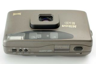 【RARE Gray EXC,  5】 Nikon AF 600 QD Point & Shoot 35mm Camera From JAPAN 1219 8
