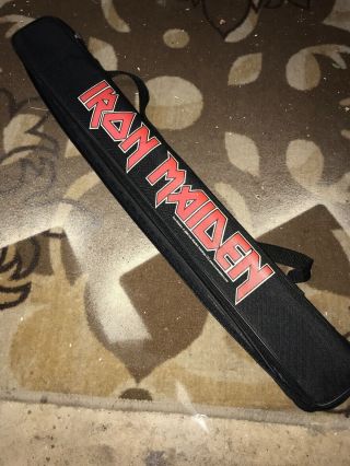 Rare Iron Maiden Killers Pool Billiards Cue Stick With Carrying Case 2000 - 2004