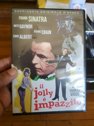 The Joker Is Wild Rare Classic Film Dvd 1957 Frank Sinatra Eddie Albert