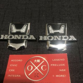 Oem Honda Civic Cvcc Fender Emblems Rare 72 - 79 73 74 75 76 77 78 Badges Jdm Sb1