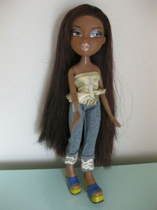 Rare Gorgeous Magic Hair African American Sasha Bratz Doll