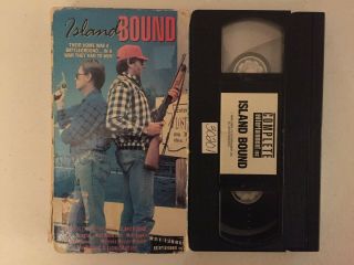 Island Bound Vhs Rare Complete Entertainment 1987 Horror Action Sov Redneck Oop