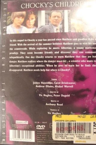 CHOCKY ' S CHILDREN RARE DELETED DVD TV SERIES MOVIE ALL 6 EPISODES JOHN WYNDHAM 3