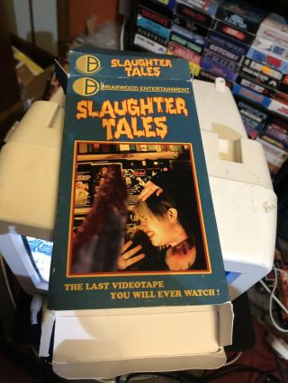 Slaughter Tales Horror Vhs Rare Gore Htf 2
