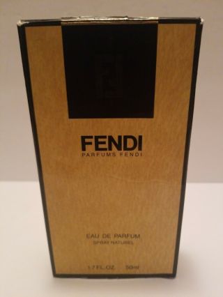Fendi By Fendi Vintage 1.  7 Oz / 50 Ml Eau De Parfum Spray Women Rare Partial