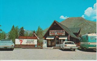 Teton Mystery Tourist Stop Jackson Hole Wyoming Vintage Cars Pc Rare